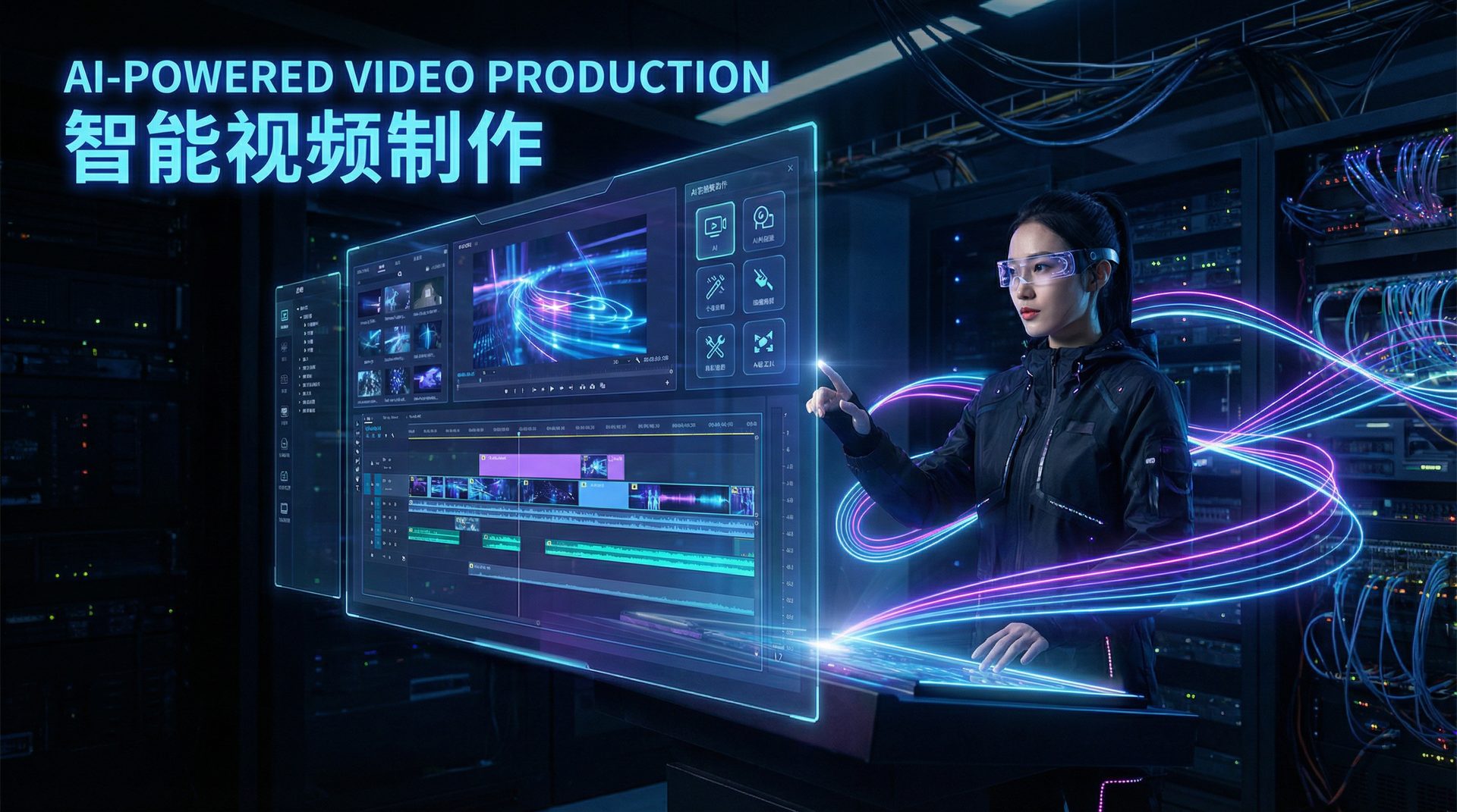 涩里番视频教程-涩里番视频教程第2课：AI视频剪辑工具使用演示