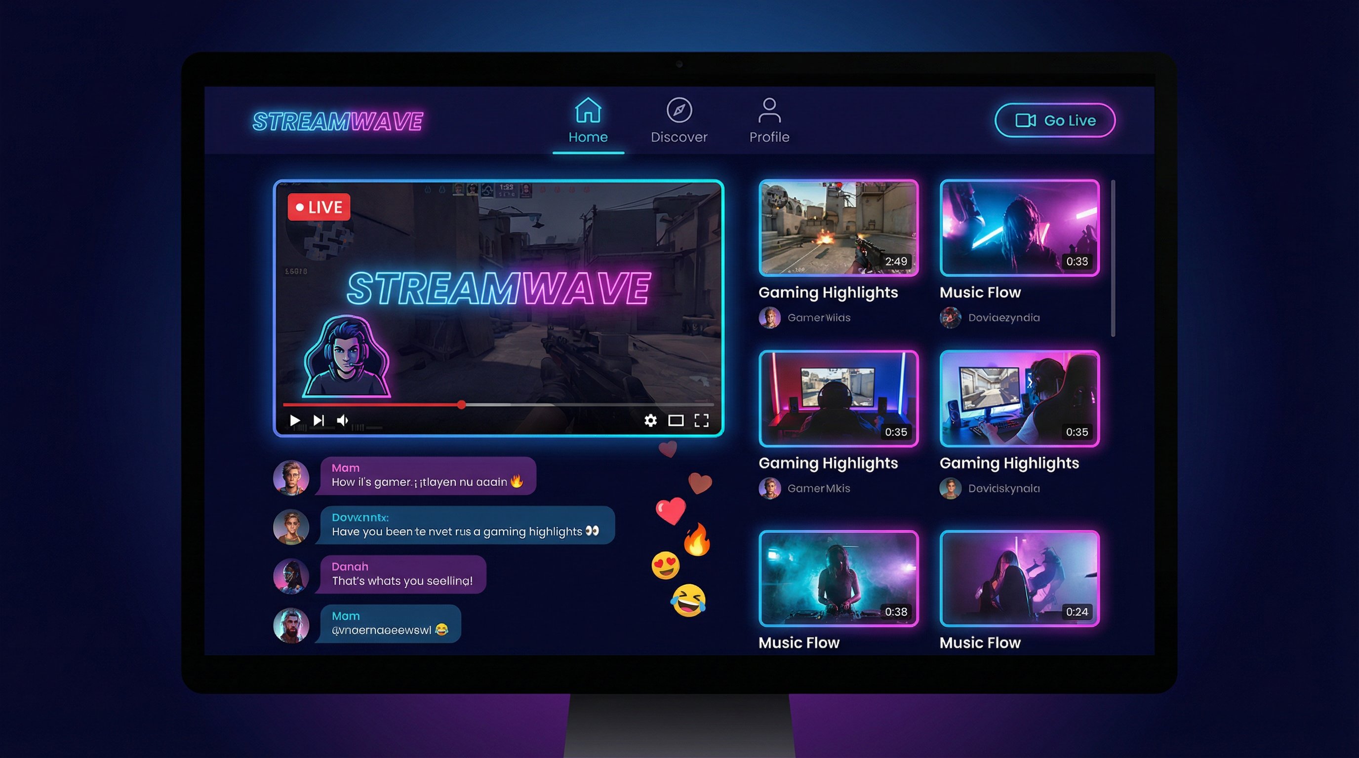 反差美女视频社区互动界面