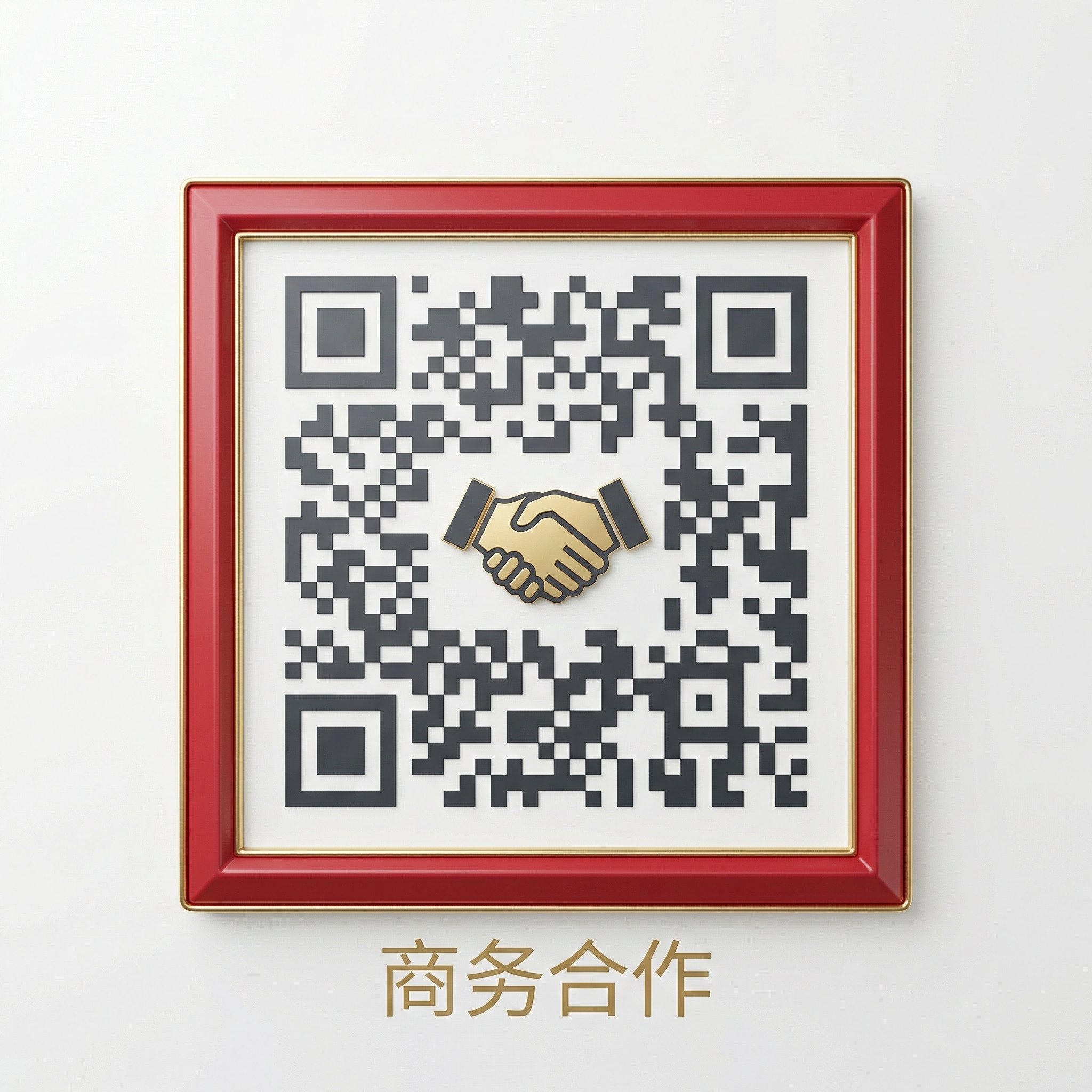 反差美女商务二维码