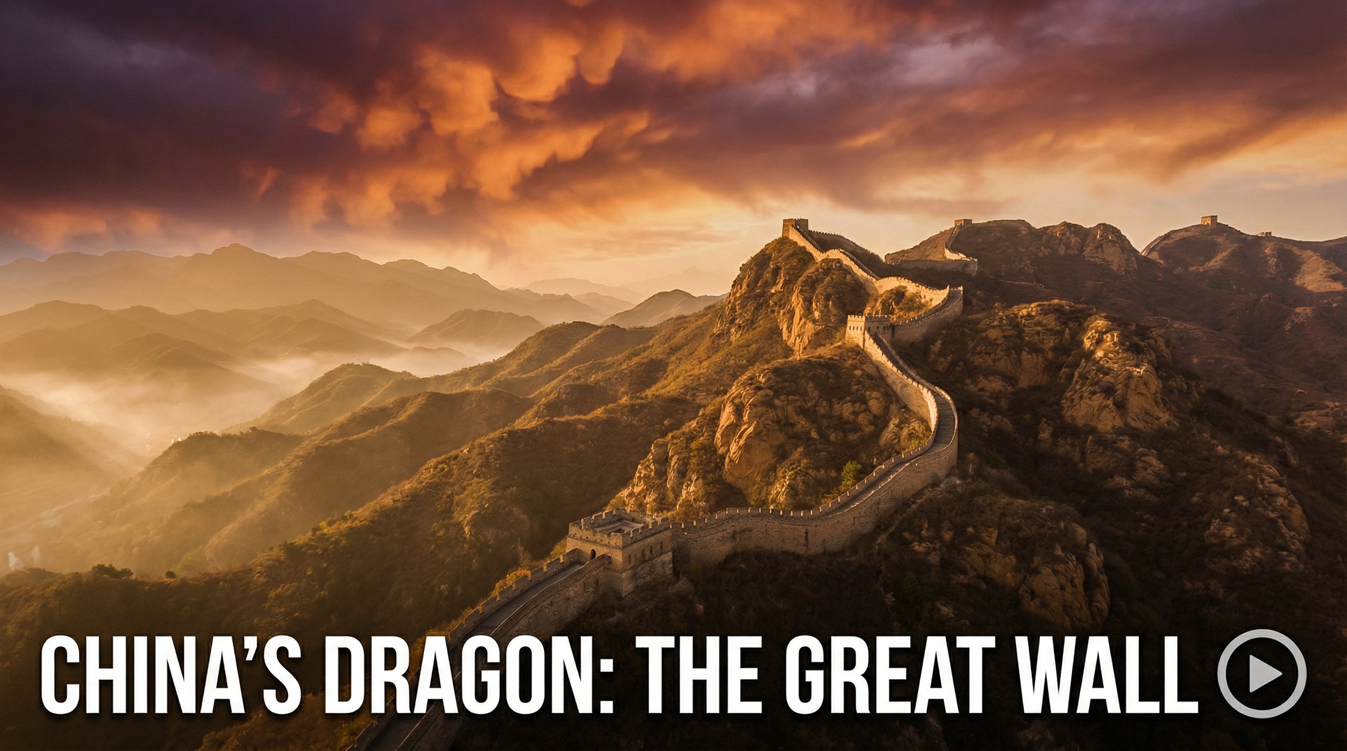 反差美女旅行视频长城之巅